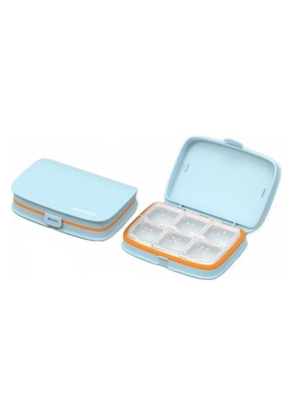 2 Adet Taşınabilir Hap Kutusu Küçük Hap Kutusu Mini Sevimli Paketleme Taşınabilir Haplar Tablet Ilaç Kutusu (Yurt Dışından)