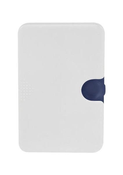 Taşınabilir Kadınlar Tek Haftalık Alt Dil Kutusu Taşınabilir 6 Hücreli Tablet Hap Depolama Mini Seyahat Işık Döşemeli Hap Kutusu (Yurt Dışından)