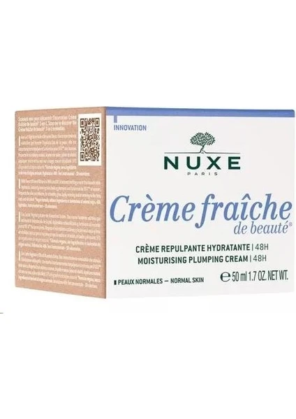 Creme Fraiche 48H Nemlendirici Bakım Kremi 50 ml (Normal Ciltler)