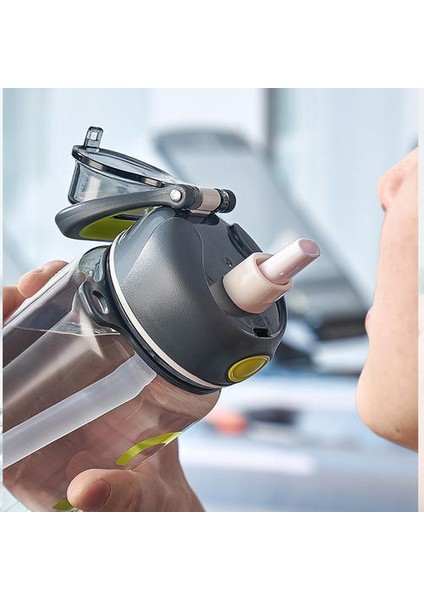 700ML Tritan Su Kupası Taşınabilir Kupa Erkek ve Kız Öğrencileri Yaz Büyük Kapasiteli Spor Şişesi (Yurt Dışından) fırsatları