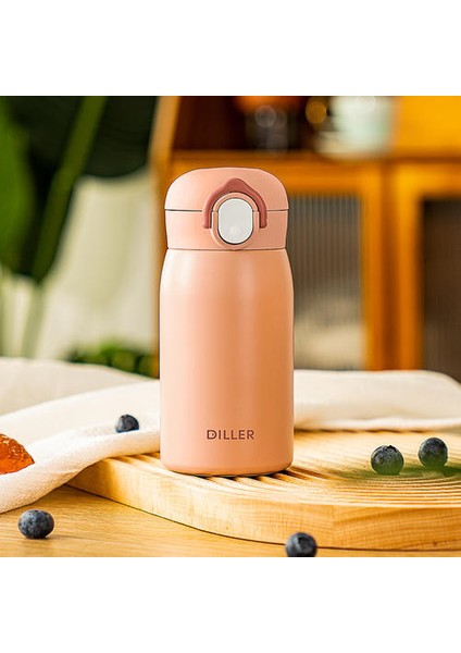 316 Paslanmaz Çelik Termos Kupası Taşınabilir Mini Su Isıtıcısı Öğrenci Su Kupası (Yurt Dışından)