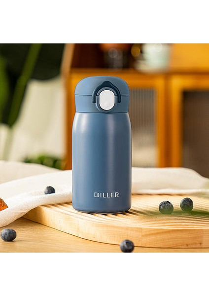 316 Paslanmaz Çelik Termos Kupası Taşınabilir Mini Su Isıtıcısı Öğrenci Su Kupası (Yurt Dışından)