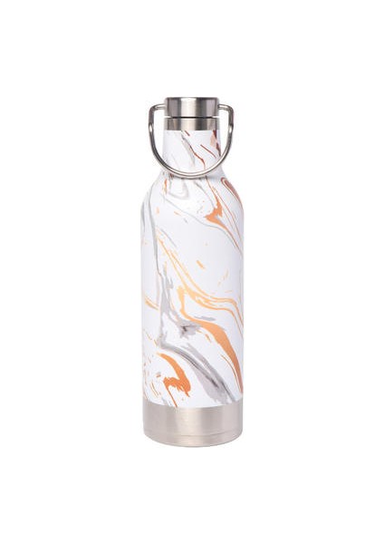 500ML Hava Boya Baskı İçecek Şişesi İçecekŞişesi Katlanır Tasar İçecekŞişesi Açık Hava Spor Şişesi Paslanmaz Çelik Şişe (Yurt Dışından)