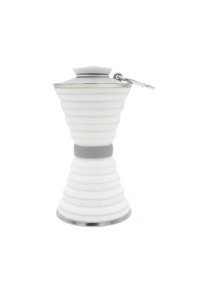 500MLNEW Yaratıcı Açık Su Şişesi Silikon Katlanır Geri Çekilebilir Su Şişesi (Yurt Dışından)