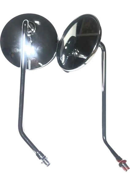Motosiklet Ayna Takımı Nikel 8 mm Düz Diş