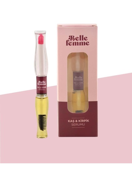 Kaş Kirpik Serum & Bakım Yağı Provitamin B5, B3, Vitamin A