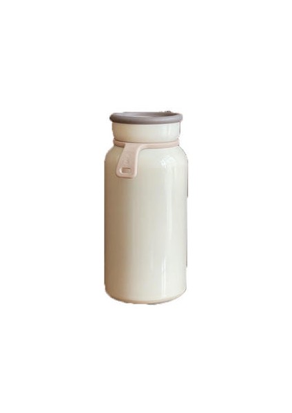 300ML Sevimli Taşınabilir Termos Fincan Retro Ayı Süt Şişesi Kızlar ve Öğrenciler Için Su Şişesi (Yurt Dışından)