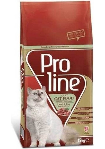 Proline Kuzu Etli Yetişkin Kedi Maması 15 kg