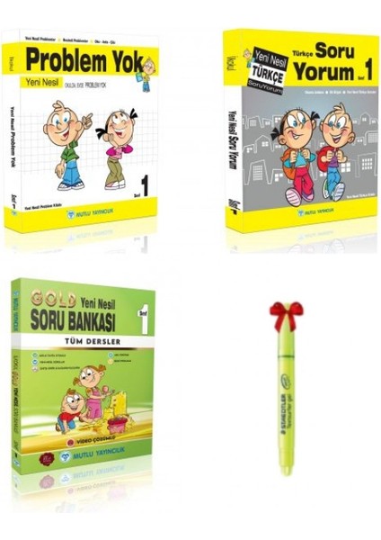 1. Sınıf Problem Yok Soru Yorum Gold Tüm Dersler Set