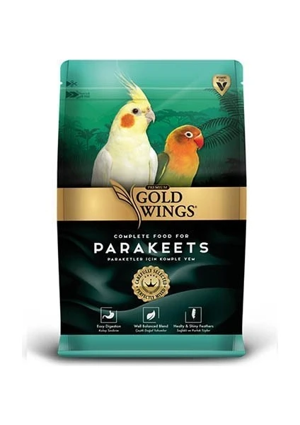 Gold Wings Gwp Premium Paraket Yemi 1 kg