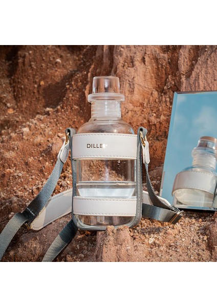 Yüksek Değerli Yüksek Borosilikat Cam Erkek ve Kızlar Için Hafif Lüks Su Bardağı Büyük Kapasiteli Portatif Su Bardağı (Yurt Dışından)