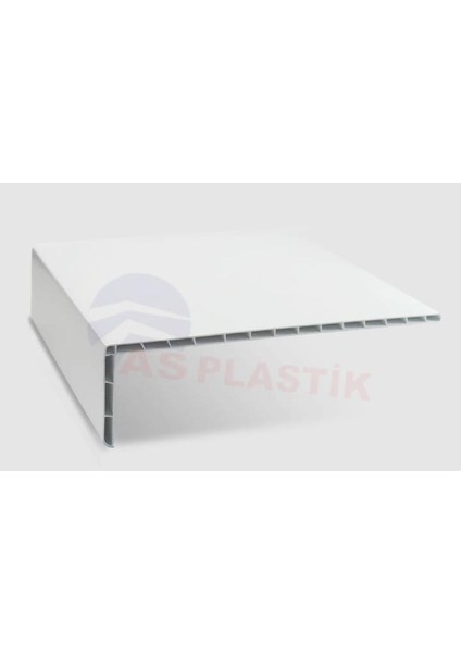 As Plastik 60*200  Pervaz  Beyaz   6 mt