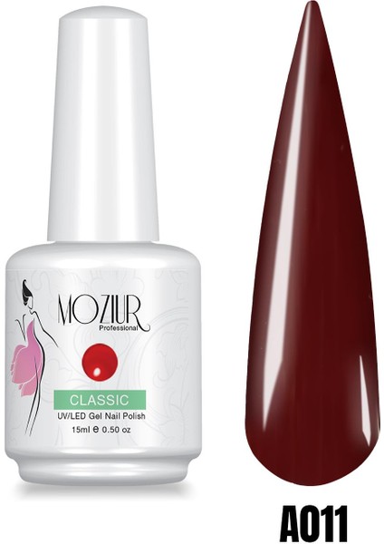 Mozıur Uv LED Kalıcı Oje 15 ml