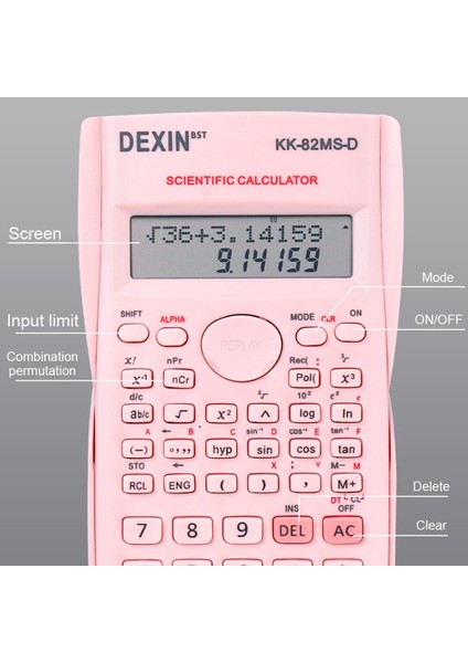 Öğrenci Sabit Hesaplama Sarf Malzemeleri Için Dijital Bilimsel Hesap Makinesi(Yurt Dışından) modelleri