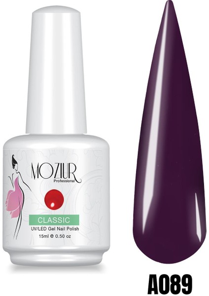 Mozıur Uv LED Kalıcı Oje 15 ml