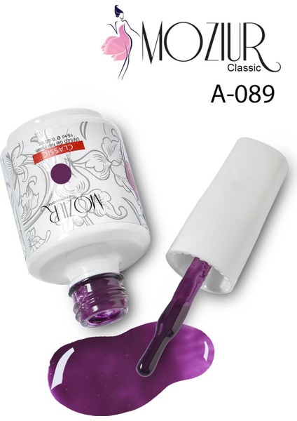 Mozıur Uv LED Kalıcı Oje 15 ml