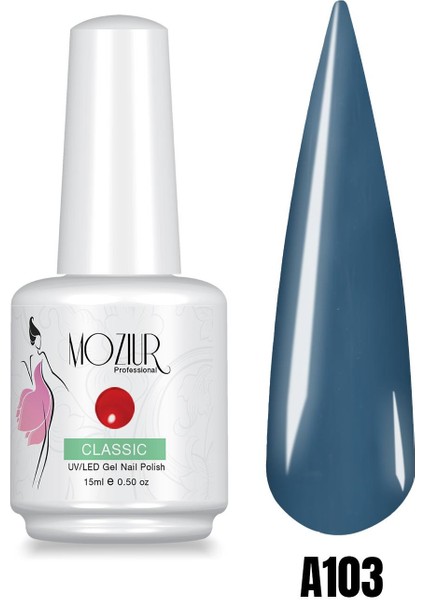 Mozıur Uv LED Kalıcı Oje 15 ml