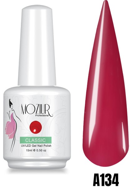 Mozıur Uv LED Kalıcı Oje 15 ml