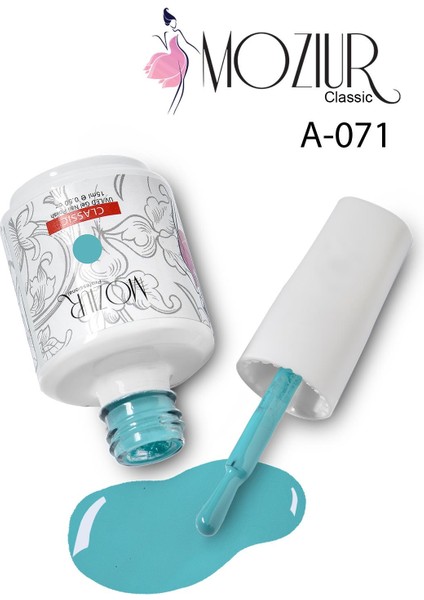 Mozıur Uv LED Kalıcı Oje 15 ml