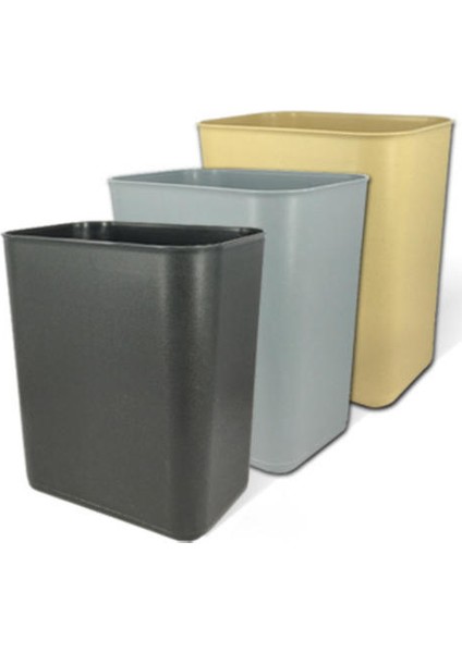 8lhotel Oda Çöp Kutuları Kare Plastik Çöp Kutuları Kapak Yok Yangın Güçlü Çöp Kutuları (Yurt Dışından)