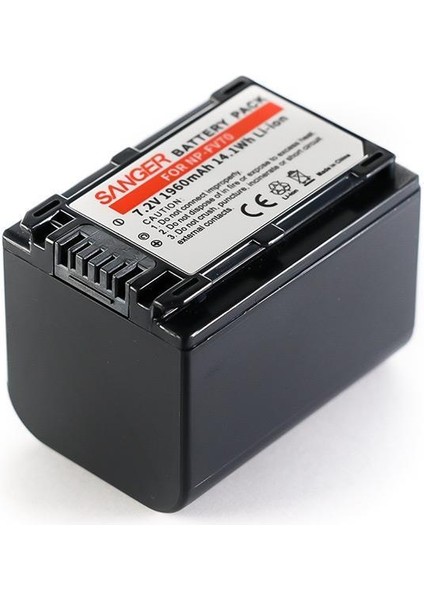 Sony DCR-DVD106 DCR-DVD108 Için Sanger NP-FV70 Batarya fırsatları
