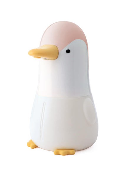 Penguen Kabarcık Cep Telefonu Çamaşır Makinesi Otomatik Indüksiyon Köpük El Dezenfektan Makinesi Akıllı Ev Çocukları Karikatür Sabunu Dağıtıcı (Yurt Dışından)