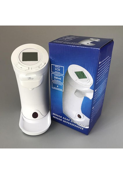 LCD Ekran Akıllı Otomatik Indüksiyon Cep Telefonu Sabunu Dispenser Abs Malzeme Ev Cep Telefonu Yıkama (Yurt Dışından)