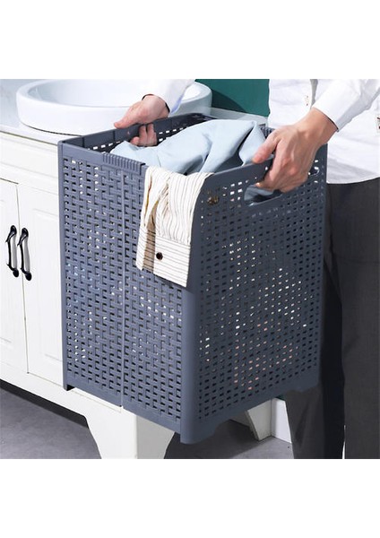 Pp Çamaşırhane Sepeti Içi Boş Nem Geçirmez Nefes Alabilir Kaçırılmazlar Ev Külse Direnç Kirli Çamaşır Sepeti (Yurt Dışından) modelleri