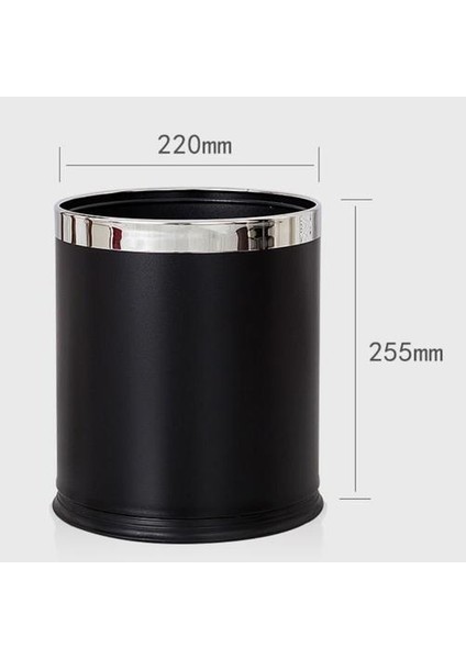Kapaksız 10L Paslanmaz Çelik Çok Sahne Çöp Kutuları Ev Çöp Kutuları ve Oval Çift Katmanlı Çöp Kutuları Için Uygundur (Yurt Dışından) fiyatları