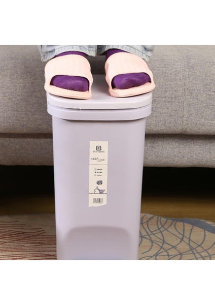 8lsquare Çöp Kutusu Kapaklı Yaratıcı Büyük Kağıt Sepet Ev Çöp Kutusu (Yurt Dışından)