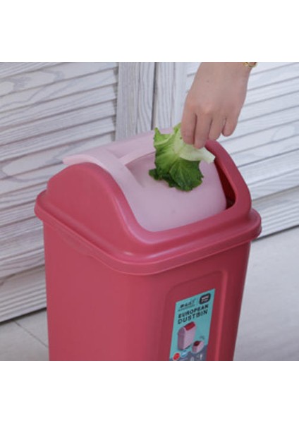 11LNORDIC Lid Ofis Çöp Kutusu Mutfak Ev Çöp Kutusu Kalınlaşmış Masaüstü Çöp Kutusu (Yurt Dışından) fırsatları