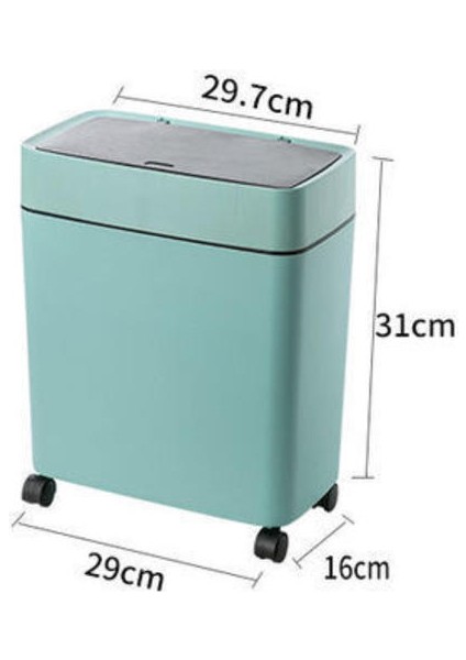 12LKITCHEN Çöp Kutuları Kapaklı Başucu Sıralama Büyük Oluklu Çöp Kutuları (Yurt Dışından) fiyatları