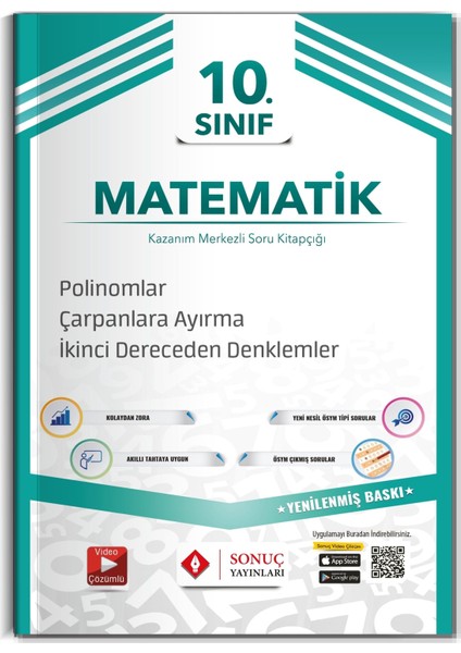 Sonuç Yayınları  10.Sınıf Matematik Modüler Set