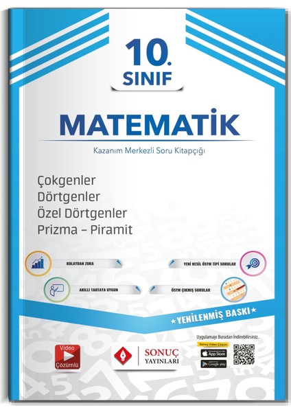 Sonuç Yayınları  10.Sınıf Matematik Modüler Set