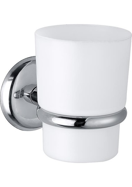 Duvara Monte Diş Fırçası Tutacağı Banyo Krom Kaplama Fırçalık