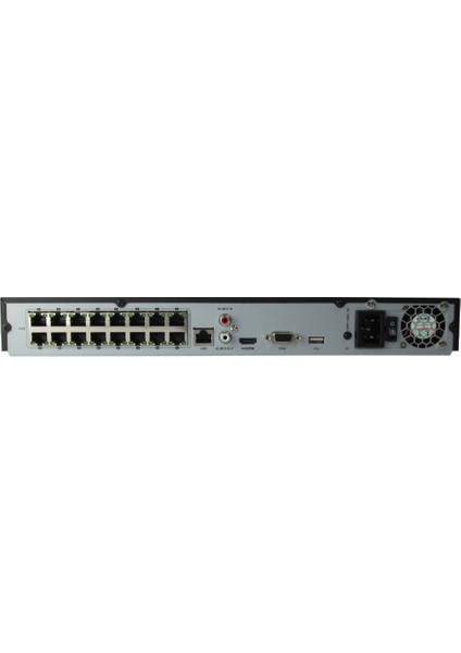 Hıkvısıon DS-7616NI-Q2/16P 8mpix, H265+, 16 Kanal Video, 16POE, 2 Hdd, UHD 4K 2160P Kayıt, 160MBPS Bant Genişliği, Nvr