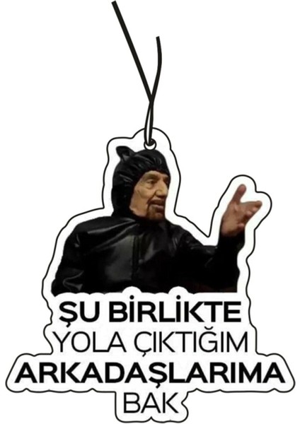 Kolpaçino Sabri Abi Tasarımlı Dekoratif Otomobil Araç Kokusu