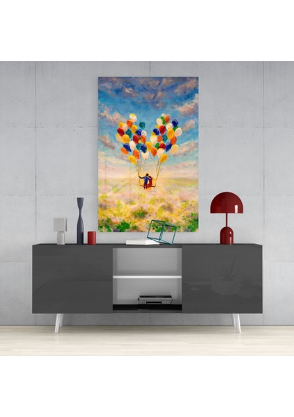 Aşk Cam Tablo - 72X46 cm
