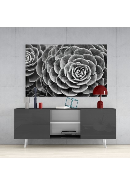 Çiçek Cam Tablo - 72X46 cm fırsatları