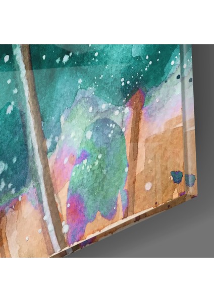 Lale Cam Tablo - 72X46 cm