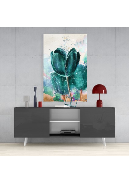 Lale Cam Tablo - 72X46 cm