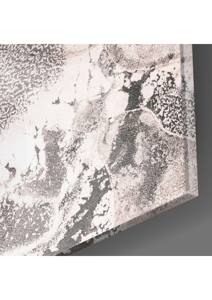 Tatlı Pembe Cam Tablo - 72X46 cm