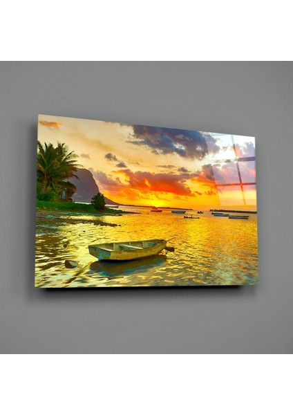 Gün Batımı Balıkçılığı - 72X46 cm fiyatları