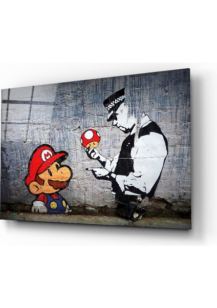 Süper Mario Cam Tablo - 72X46 cm