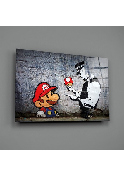 Süper Mario Cam Tablo - 72X46 cm