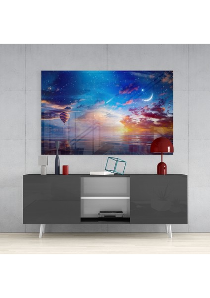 Manzara Cam Tablo - 72X46 cm fırsatları