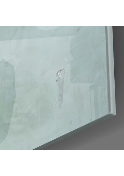 Çocuk ve Savaş Cam Tablo - 72X46 cm