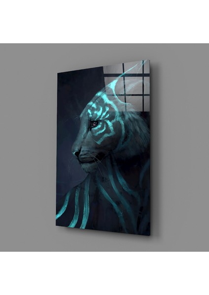 Neon Kaplan Cam Tablo - 72X46 cm