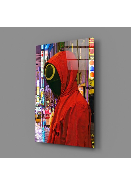 Squid Game Cam Tablo - 72X46 cm