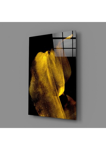 Sarı Hikaye Cam Tablo - 72X46 cm fiyatları